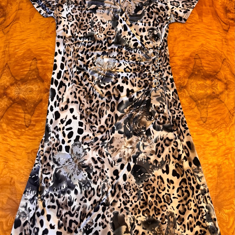 Studio West Apparel Stylish Leopard Print Dress